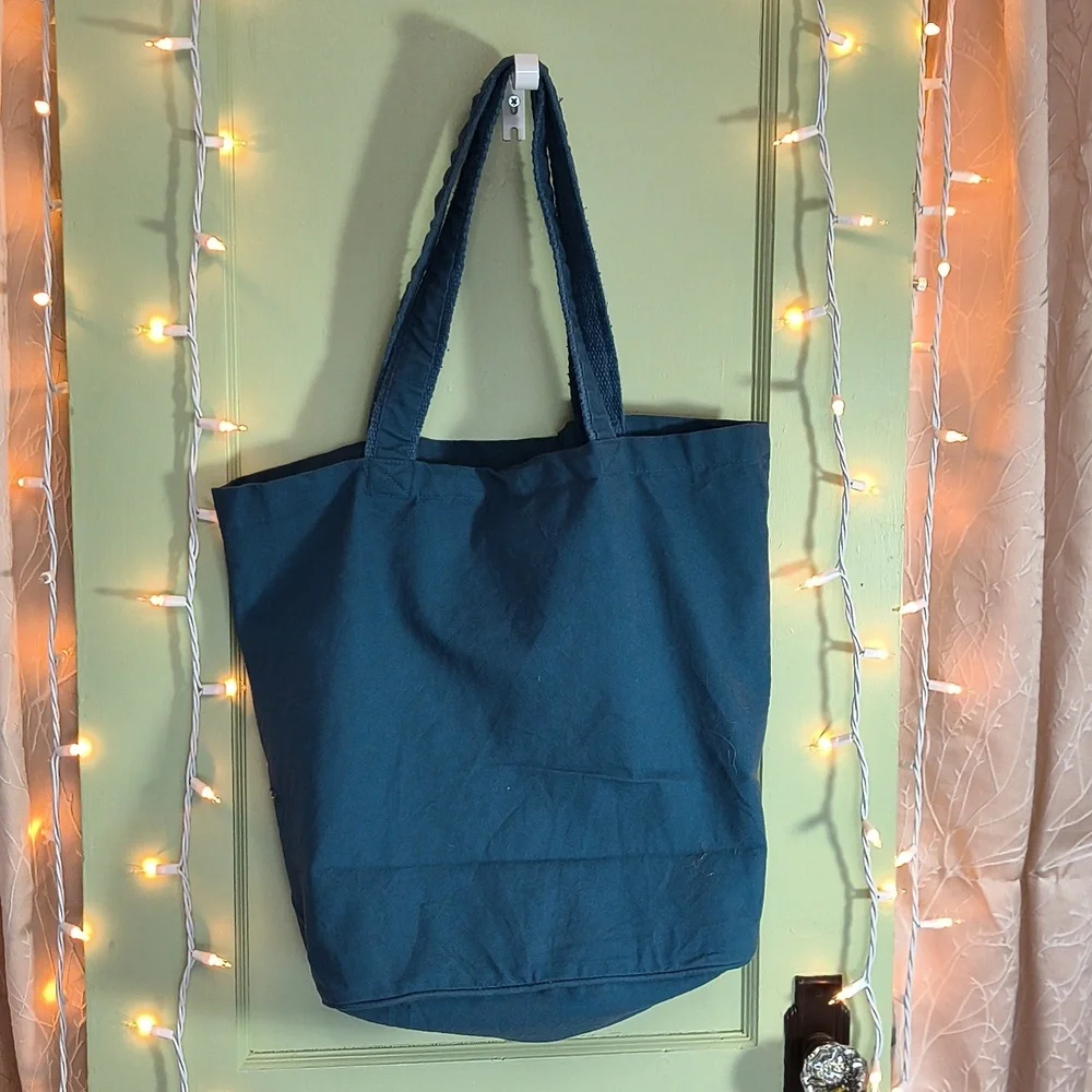 Dog - Signature Running Errands For My Dog Tote Dusty Country Blue